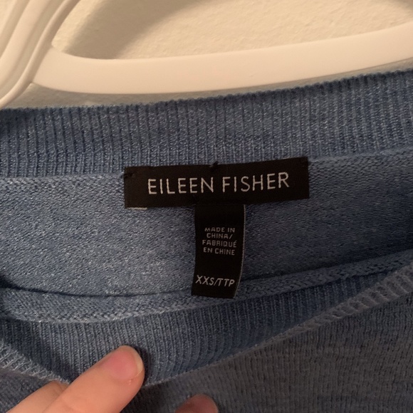 Eileen Fisher Sweater with Front Pocket - Picture 2 of 3